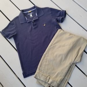 XS Nautica navy polo